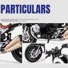 1:12 Scale R Nine T HP4 Motorcycle Model Car Toy Alloy Diecast Light Music Shock Absorption Motor Miniature Models Ornament Gift