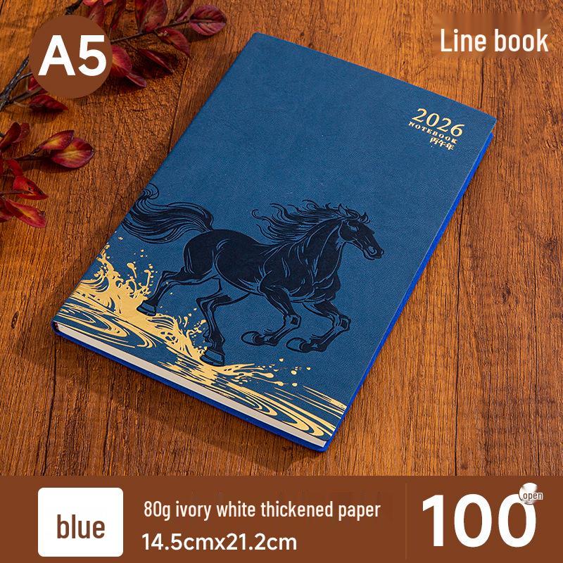 Custom Logo A5/B5 Leather Notebook Gift Set for Office Meetings
