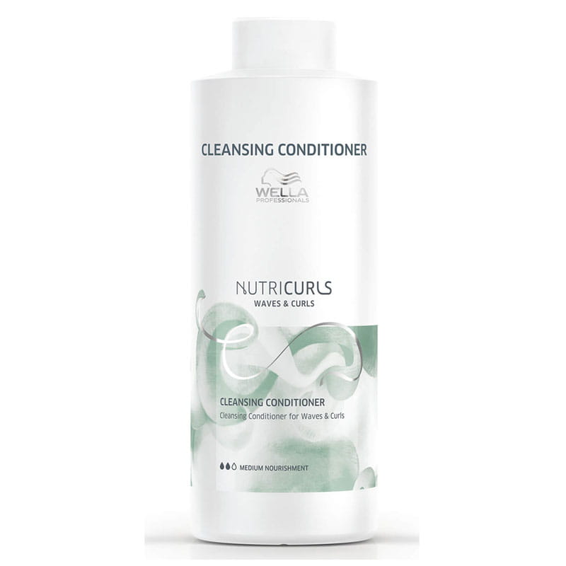 Wella Nutricurls Cleansing Conditioner for Waves/Curls 1000