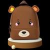 Unisex Kids Cartoon Bear School Backpack
