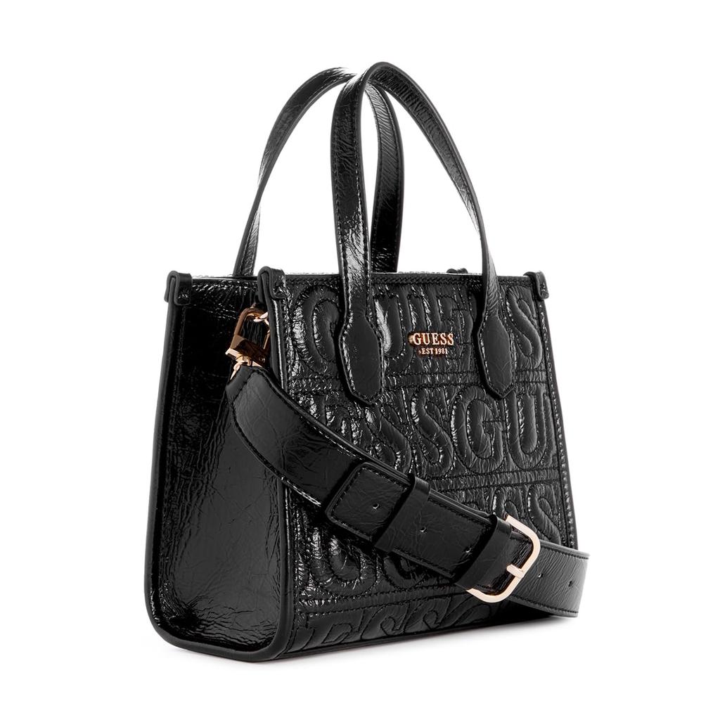 Guess SILVANA 2 COMPARTMENT MINI TOTE BLA Women's