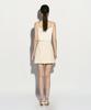 RE RHEE Tweed Mini Skirt