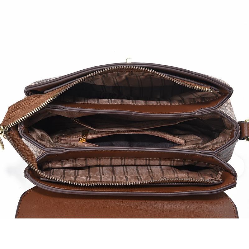 Bag Women's bag Small square bag Commuter messenger bag Women's new fashion Autumn and winter versatile women's bag Shoulder bag
