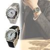 Friendly Analog Blind Elderly Report Time Watch Quartz Stainless Steel Supplies