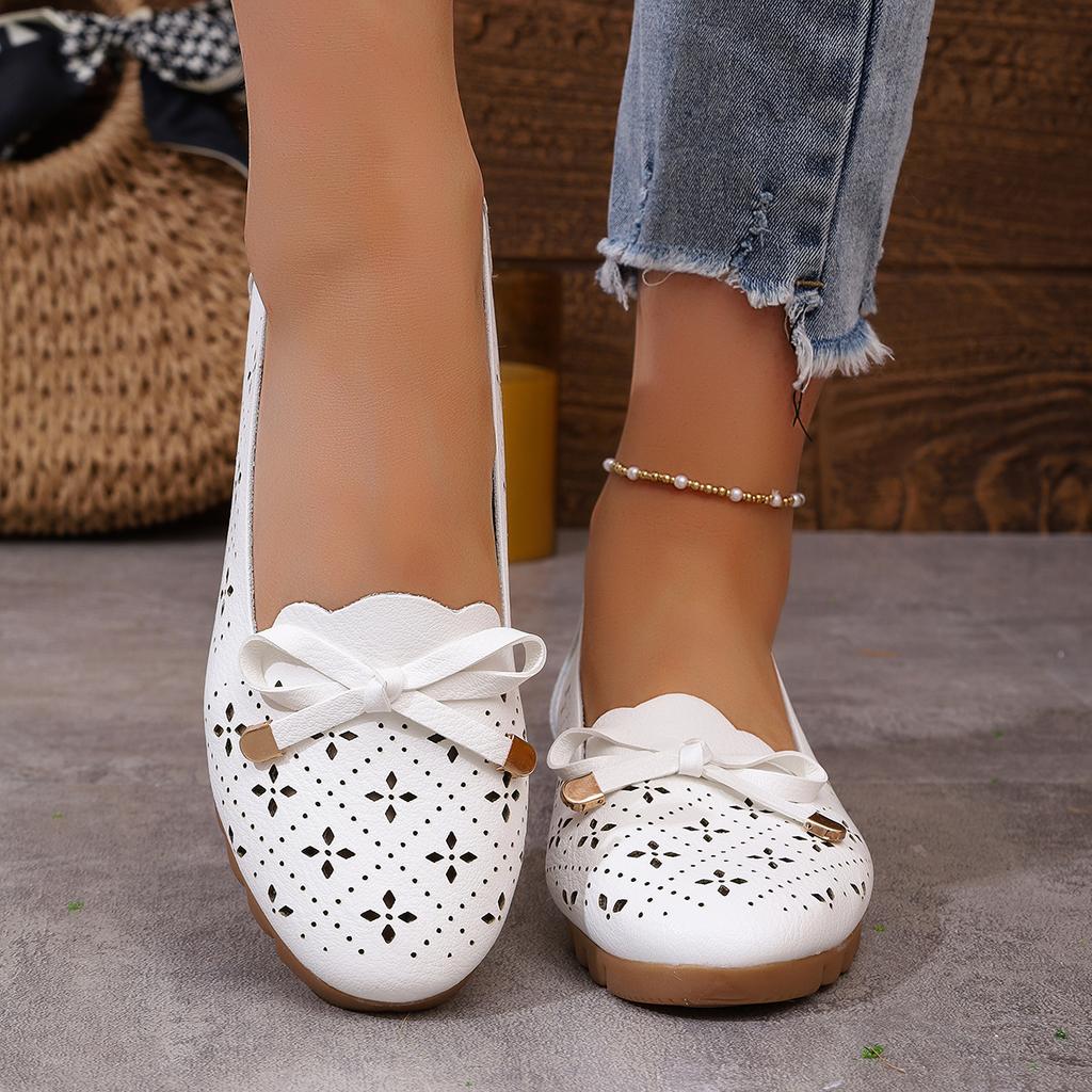 Fashion Women Flats Summer New Fashion Round Toe Shoes Soft Sole Non-slip Sandals Flat Loafers Breathable Casual Sports Women Shoes