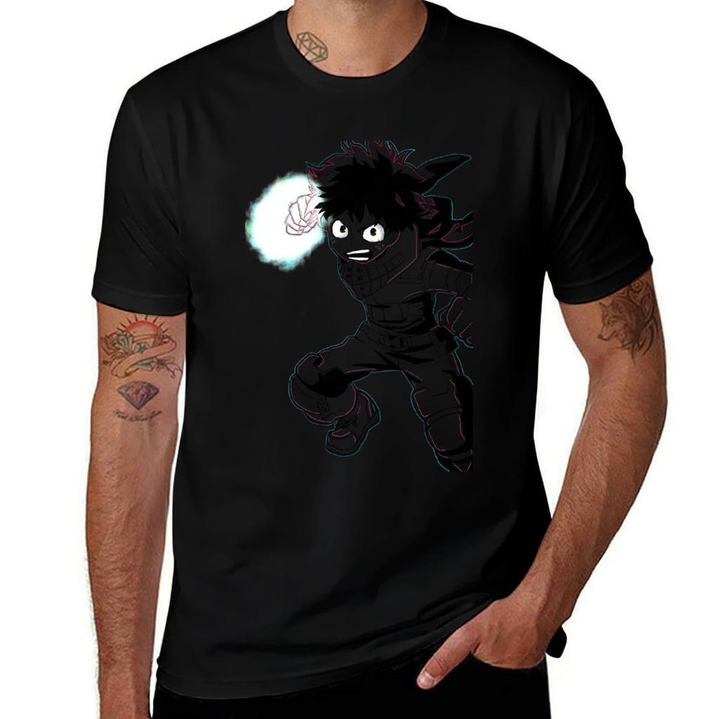 Izuku Midoriya TShirt Casual Light Summer Short Sleeve Top