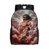 1Piece Backpack Eyes New School Year Knapsack High School Attack On Titan Birthday Gift New Term Starts