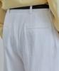 IHR Seersucker Trousers / White