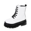 Mid Length Boots for Women 2024 Autumn Winter New Warm Thick Soled  Platform Boots  Women Shoes Large Size
