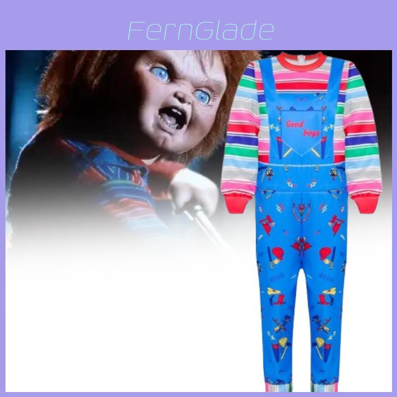 Childs Play Halloween Costume With Soft Milk Silk Fabric For Toddlers And Kids