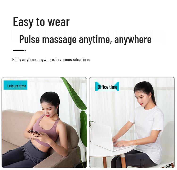 Smart Pulse Heated Abdominal Massage Waistband for Home Use