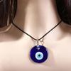 Jewelry Gift Couple Necklace Friendship Necklace for Women Choker Blue Eye Pendant Amulet Necklace