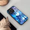 Akaza Demon Slayer Anime Kreative Methode Handyhülle Glas Für IPhone17 Air 16 15 17 14 Pro Max 13 12 11 X XS XR Plus Für Samsung