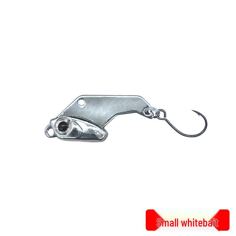 Tease Vib Micro Metal Lure: Single Hook for Trout, Mackerel, Perch – Long Cast Green Fishing Bait 2.8g