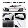 AAAYT1 4PC Car Door Rearview Mirror PVC Anti-collision Protective Stickers For Opel OPC Astra J H G K Insignia Corsa D B E Mokka Vectra