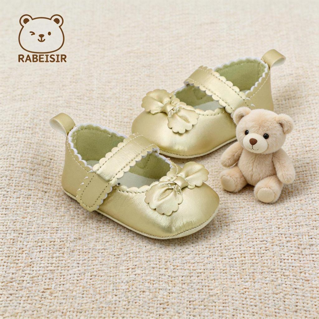Baby Princess Non-Slip Toddler Shoes: Breathable, Pre-Walking Footwear