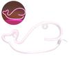 Whale Neon Sign Battery Operated USB Powered LED Neon Light for Party Home Decoration