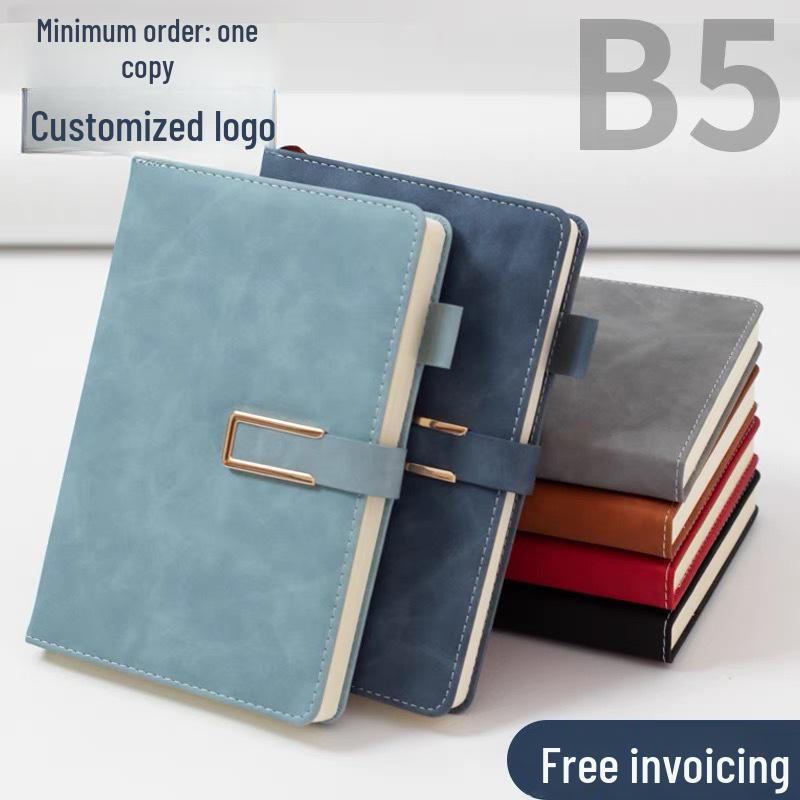 

Custom Magnetic Buckle A5 Business Notebook for Conferences and Office