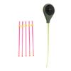 Kit Canna da Pesca su Ghiaccio Mini Canna da Pesca su Ghiaccio con Punta Sensibile Attrezzatura da Pesca Portatile per Pesca Invernale 14cm