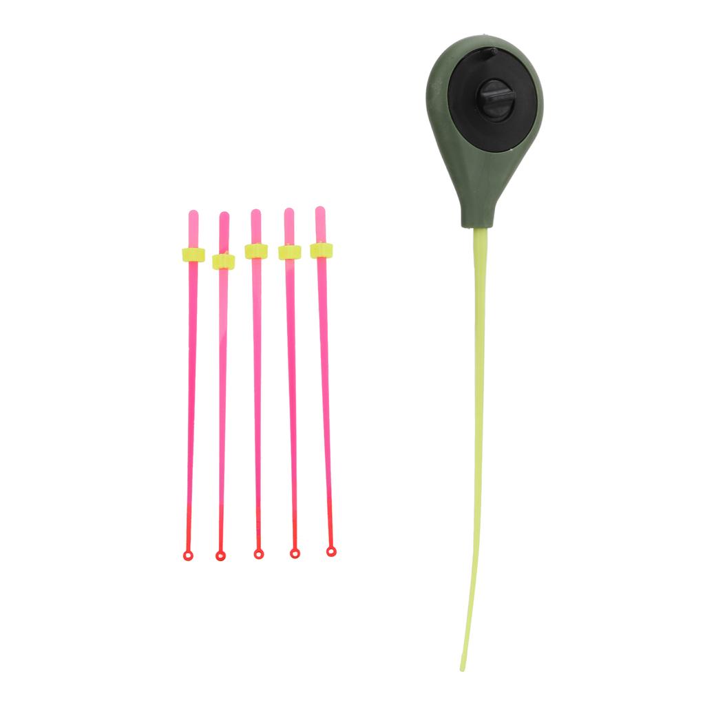 Kit Canna da Pesca su Ghiaccio Mini Canna da Pesca su Ghiaccio con Punta Sensibile Attrezzatura da Pesca Portatile per Pesca Invernale 14cm