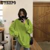 WTEMPO Spring Autumn Solid Simple O-Neck T-Shirts Harajuku Long Tops Women Casual White Yellow Long Sleeve Kawaii Tops