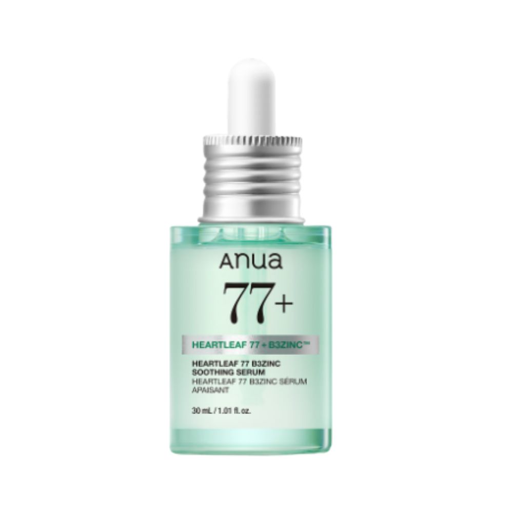 ANUA Heartleaf 77 B3 Zinc Trouble Serum Acne Calming Pore Care 30ml
