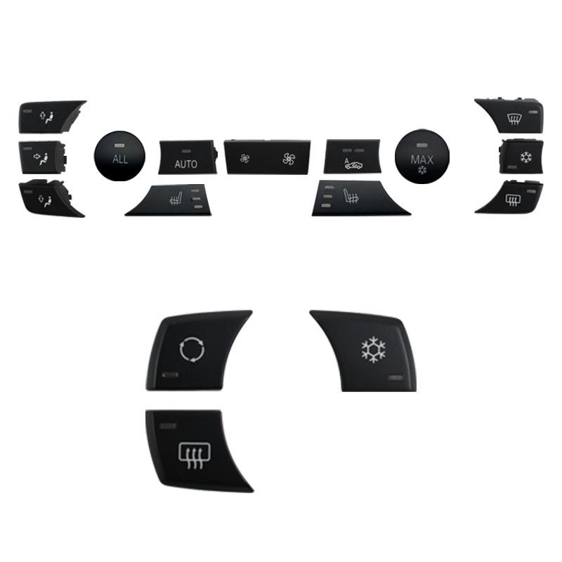 BMW 3 Series, 1 Series, X1, X3 Console Air Volume & Glass Button Knobs.
