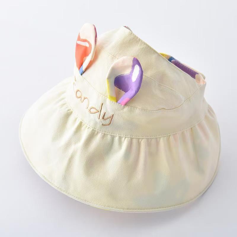 Kids' Summer Wide Brim UV Protection Reversible Sun Hat