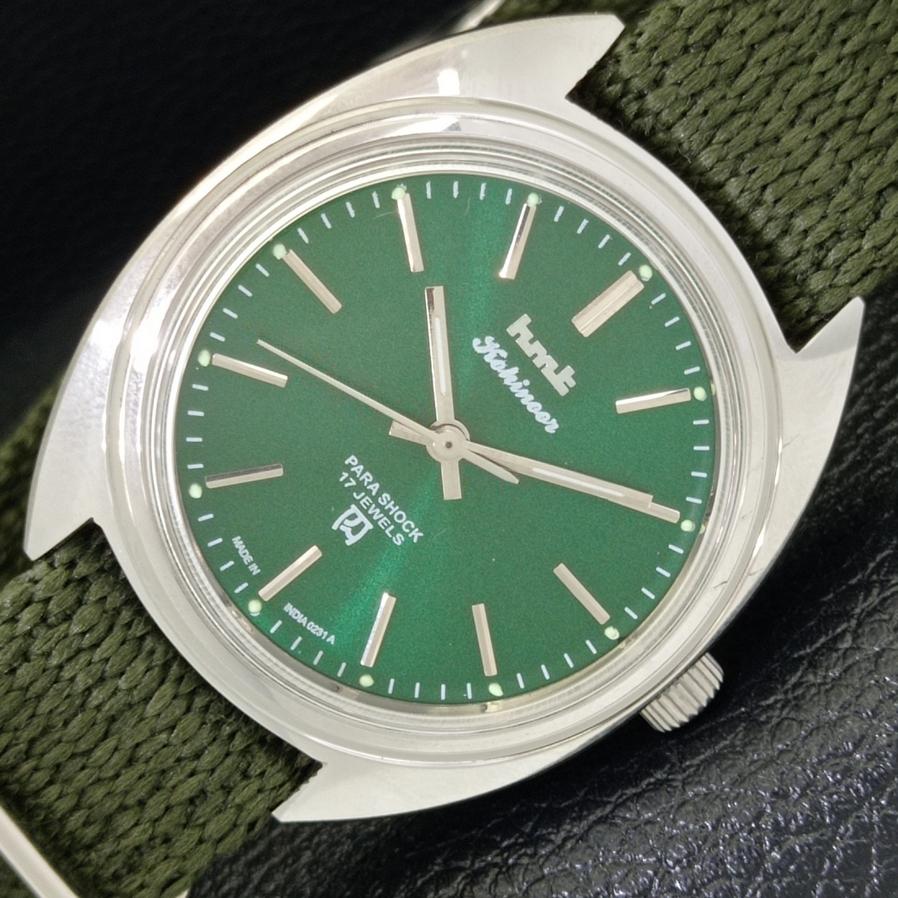 

Оригинальные наручные часы HMT WINDING с зеленым циферблатом для мужчин a426477-2 RL-a426477
