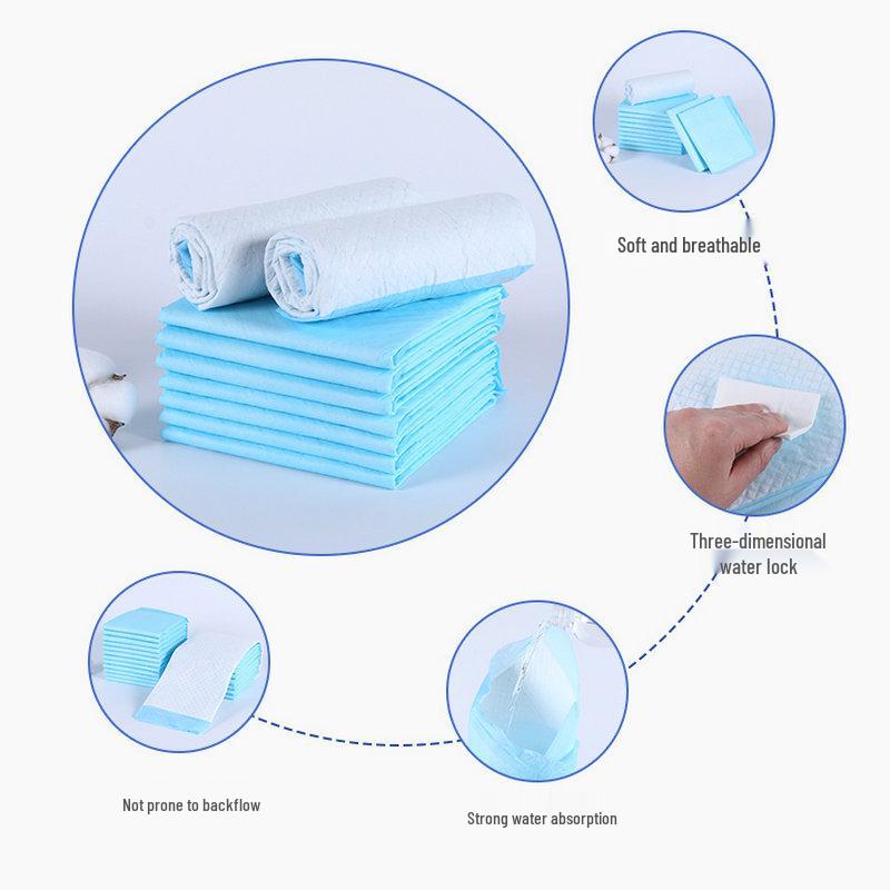 Pet Training Pads: Disposable, Thickened Pee Pads & Diapers for Dogs & Cats