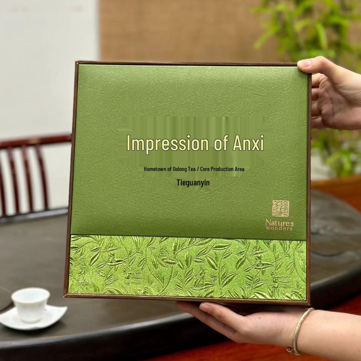 Anxi Tieguanyin High-End Fujian Oolong Tea Gift Box, Xiaoqing Big Flavor, Customizable 250g