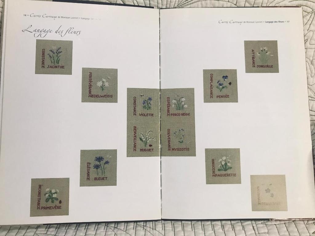 [USED] Foreign book "Carres Carreaux" Monique Clyonnet