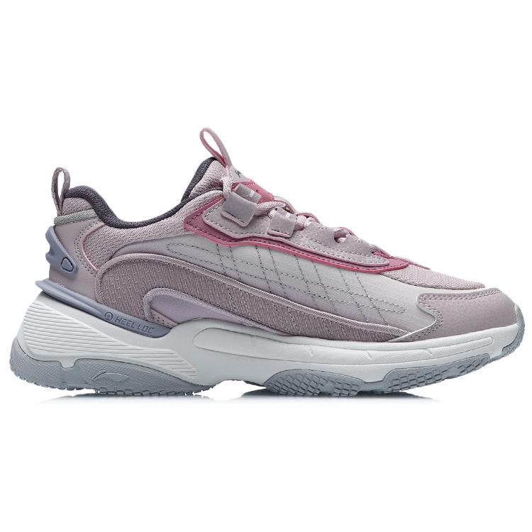 Li Ning Nebula Textile, Synthetic Leather Cushioning Slip Resistant Abrasion Resistant Breathable Lightweight Low top AGCR014-4