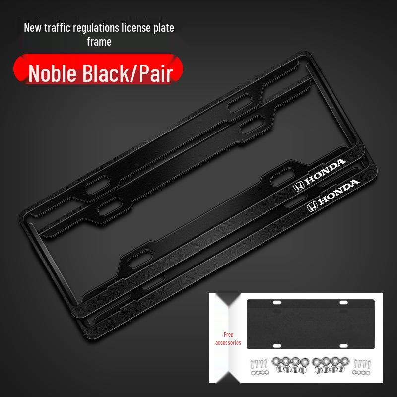 Honda Civic Accord CRV License Plate Frame Holder