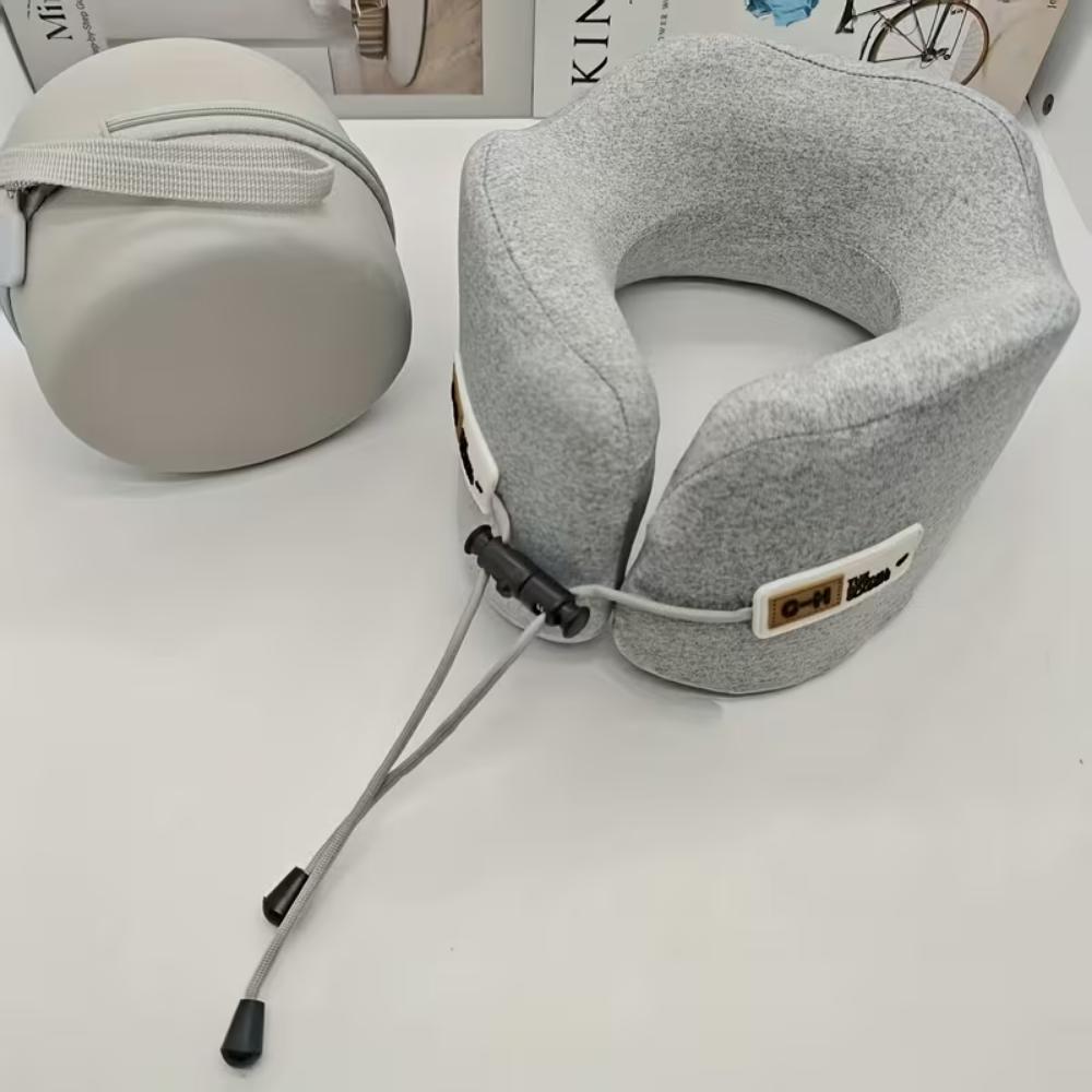 Cuscino a U in Memory Foam Supporto per il Collo da Viaggio Cuscino per Dormire Supporto per le Spalle Cuscino a U Viaggio in Aereo Cuscino per il Collo