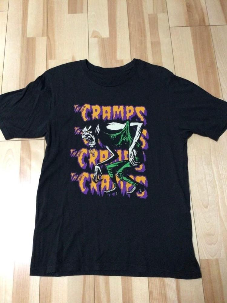 HYSTERIC GLAMOUR Футболка группы The Cramps Унисекс Концертная S-5XL AR637 Унисекс Футболка XXL