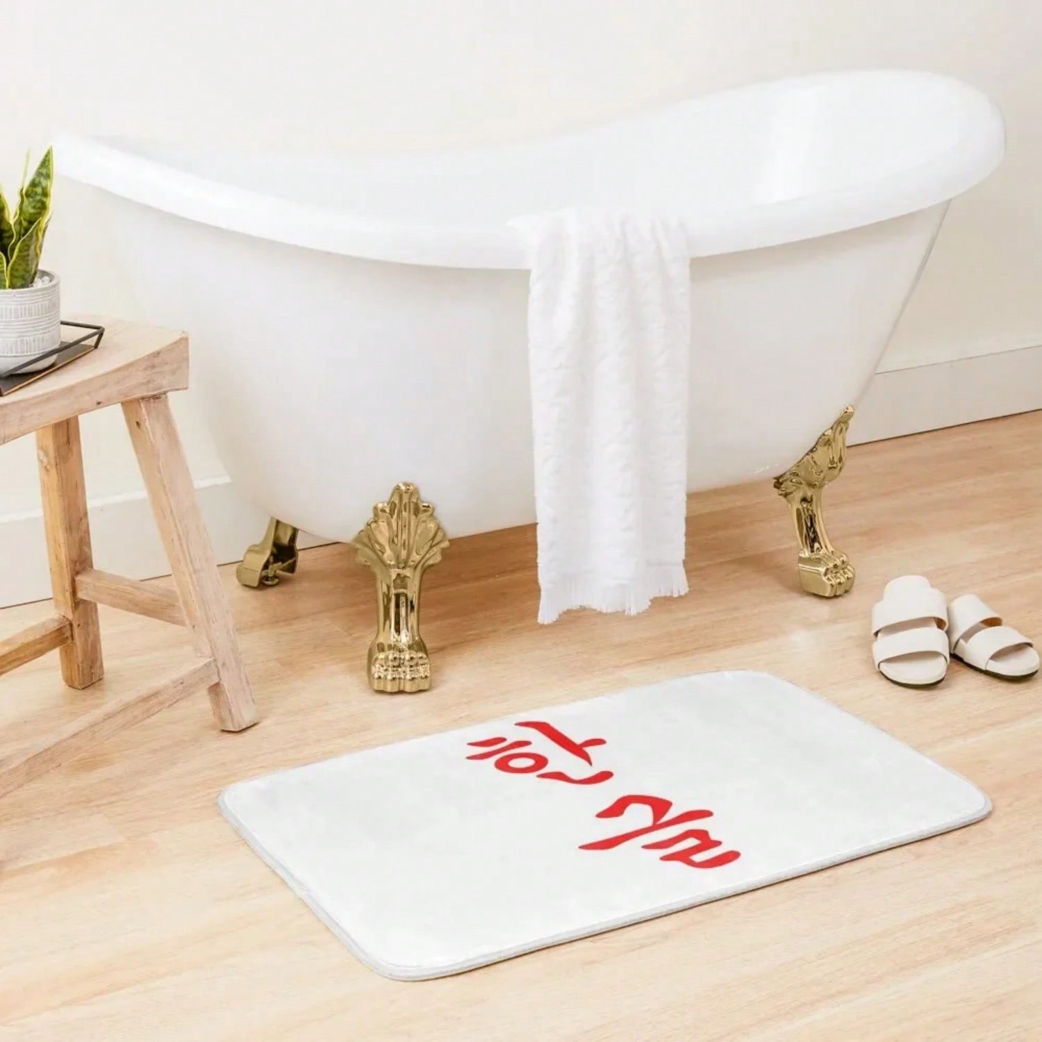South Korean T-Shirt Bath Mat Bath Rugs For Bathroom Home Entrances Carpet Carpet Carpet Mat S разноцветный