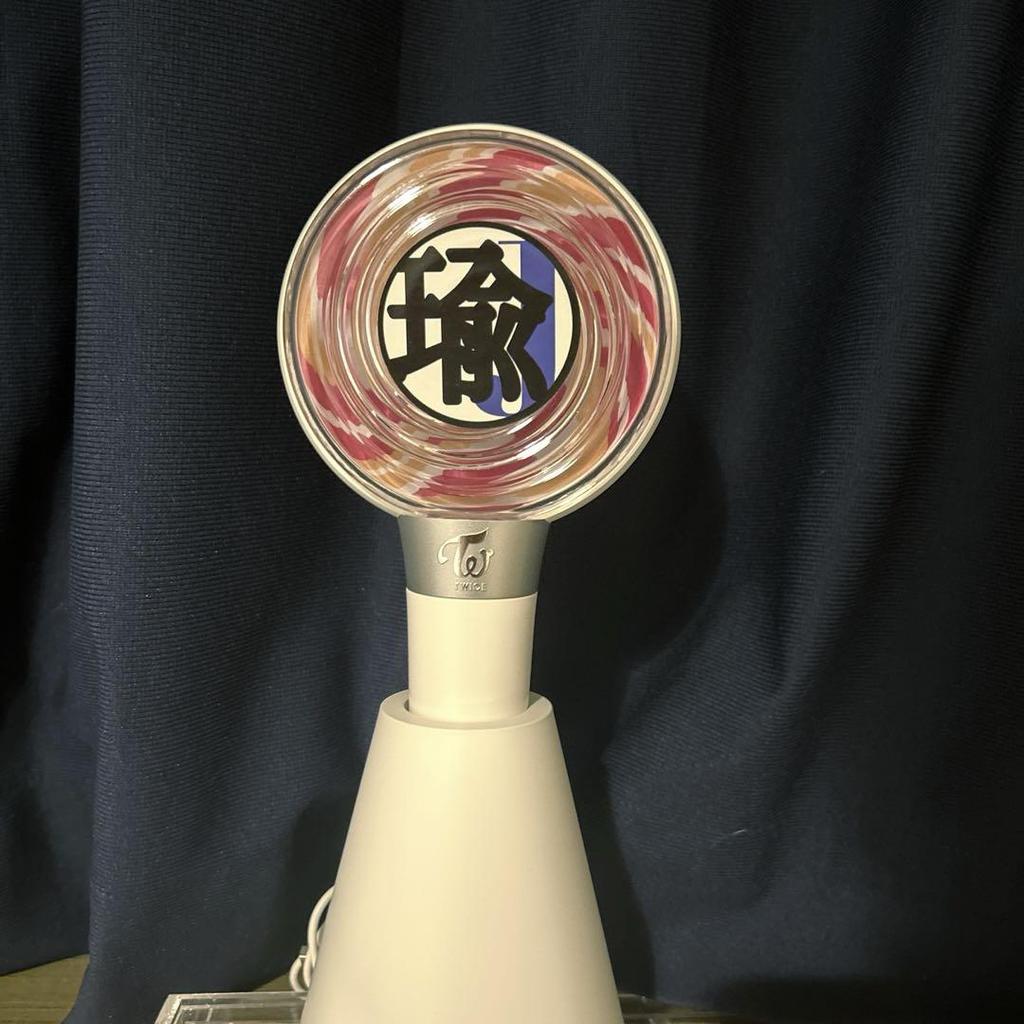 [USED] TWICE Candybong Ziyu Japan First Generation Light Stick with Sticker