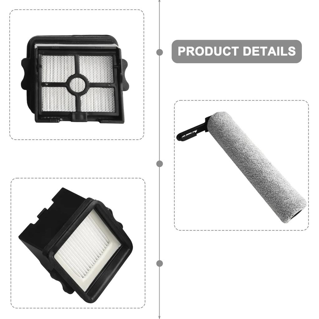 Main Roller Brush Filter Replacement Set For Ultenic For AC1 For Elite Vacuum Cleaner Household Cleaning Tools Accessories