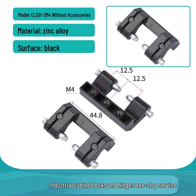 Stainless Steel Concealed Hinge for Wiegmann Control Cabinet Door