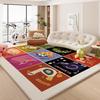 Children's play area, reading area living room polyester digital printed carpet mat bedroom soft shock-absorbing bedside blanket
