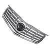 Front Bumper Upper Grille ABS Chrome Precise Fit Seamless Integration Long Durability 22738992 for Cars