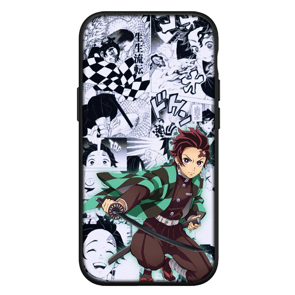 

for Motorola Moto Edge 70 60 50 G54 G86 Samsung Galaxy S25 iPhone 17 16 15 Xiaomi Redmi Note 14 Pro Max Phone Case Tanjirou Demon Slayer Inosuke Cover for iPhone 7 Plus болюс