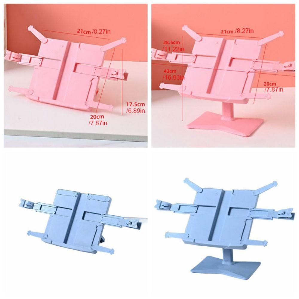 with Clip Lifting Landing Book Stand Adjustable Angle Book Holder Reading Bookshelf  Office