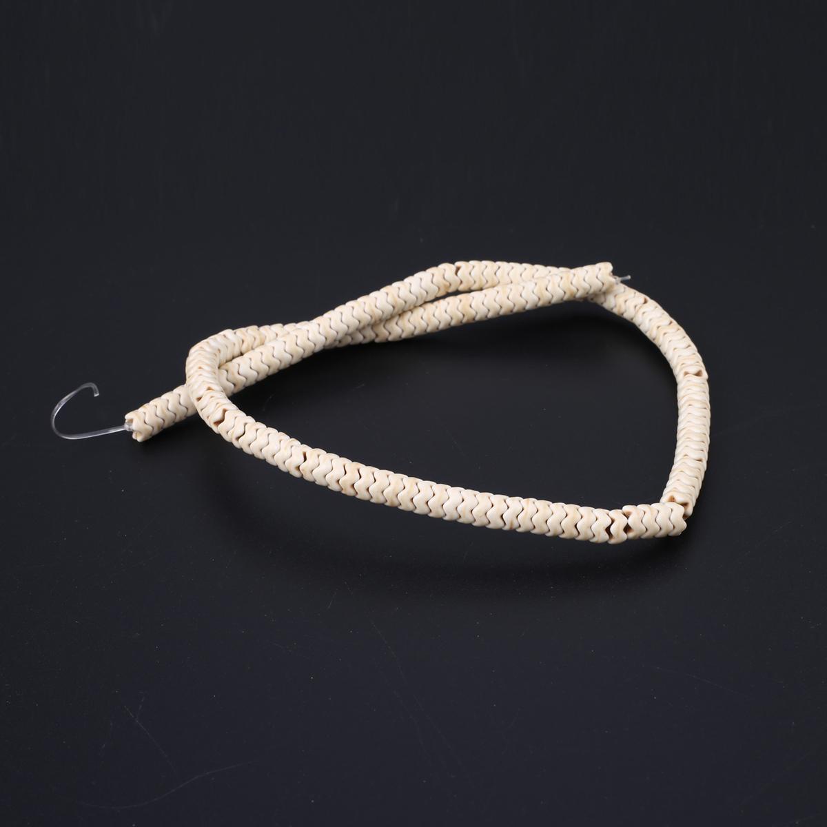 

1 нить энергетические бусины из натурального камня в стиле бохо, волнообразная форма, голубые бирюзовые, свободные разделительные бусины для изготовления украшений своими руками, рождественские ожерелья, аксессуары для рукоделия 1String/8mm синий