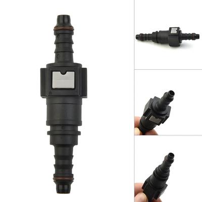 Acoplador de Manguera de Línea de Combustible para Coche Conexión Rápida Caucho Nylon Adaptador de Tubo de Línea de Aceite Desconexión Liberación Conector de Manguera B1-7.89-ID6