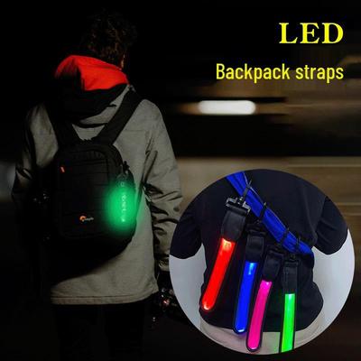 LED Blinkande Signallampa för Ryggsäckar - Utomhus Reflekterande Varningshänge