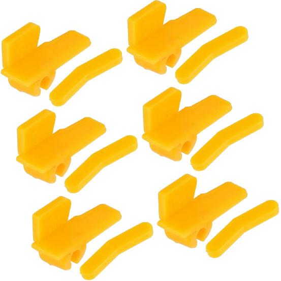 

6 Set Tire Changer Insert Tire Demount Head Tire Machine Guard Wheel Side Protector for Mount Demount Duck Head Tyre Repair 1.65 x0.63 x1.06 Auto