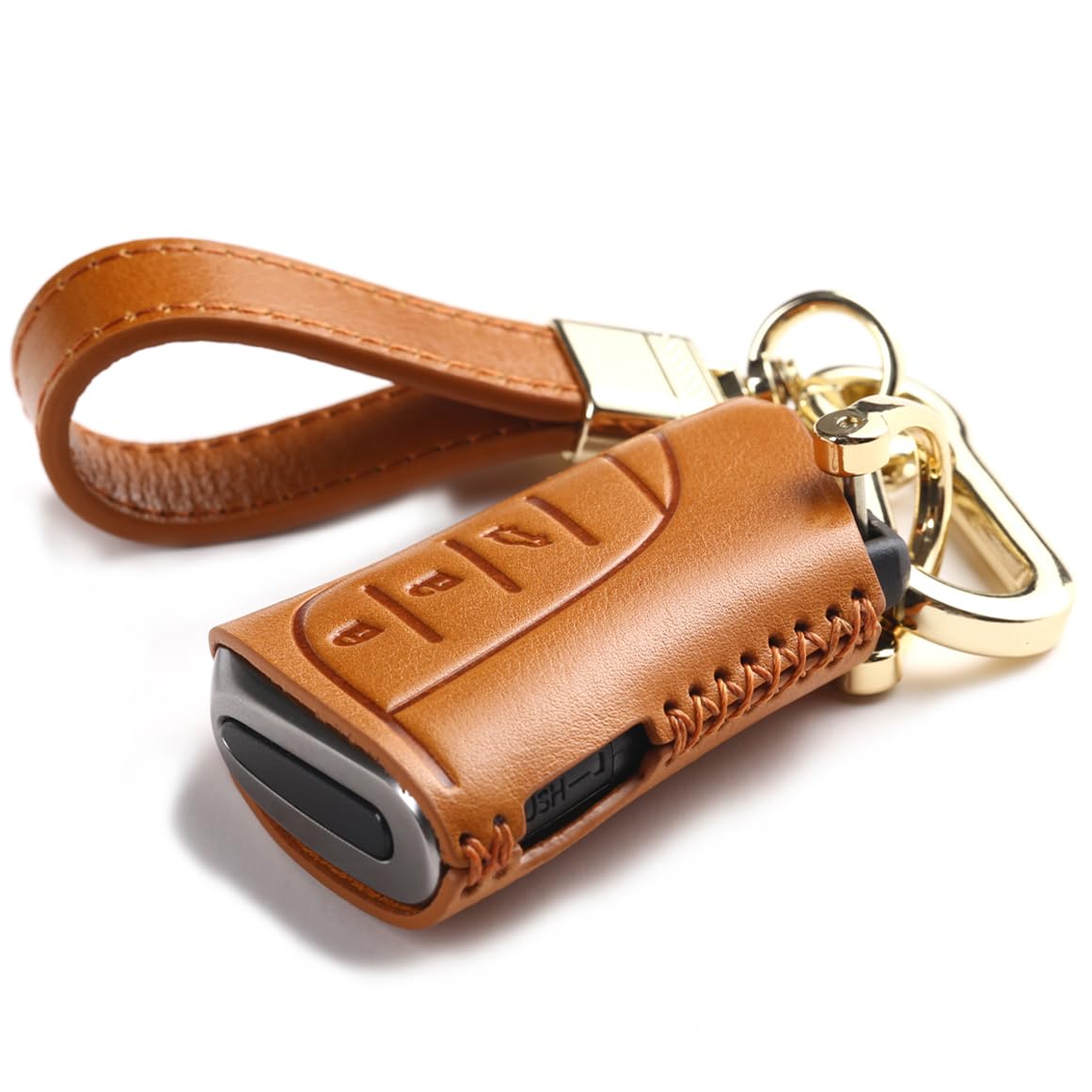 

Ключ Lexus Ключ Ключ Подходит для Предотвращает царапины и Легко Сделан из натурального Унисекс [BAGOOD] Чехол, Крышка, Держатель, LEXUS, ES, NX, UX и т. д., падений,