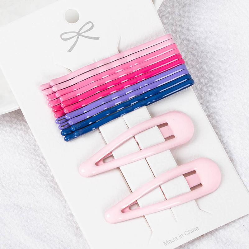 1Set Cute Candy Colors Dripping Hairpins BB Clip Girls Children Hair Clip Pin Barrette Accessories Women Kids Hairgrip Headdress